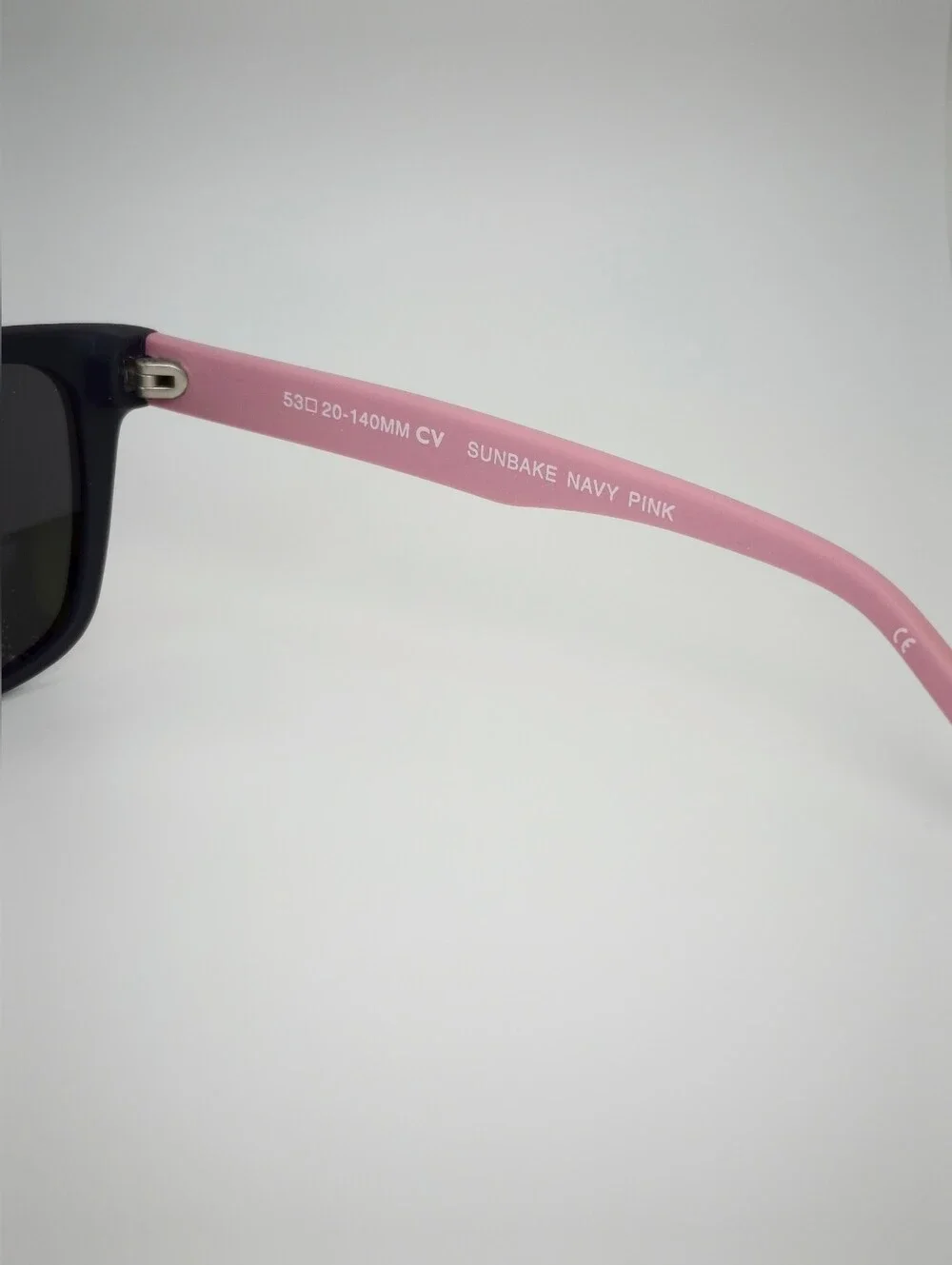 OP. Ocean Pacific.Navy Pink Frame Sunglasses with Blue Mirrored Polarized Lenses